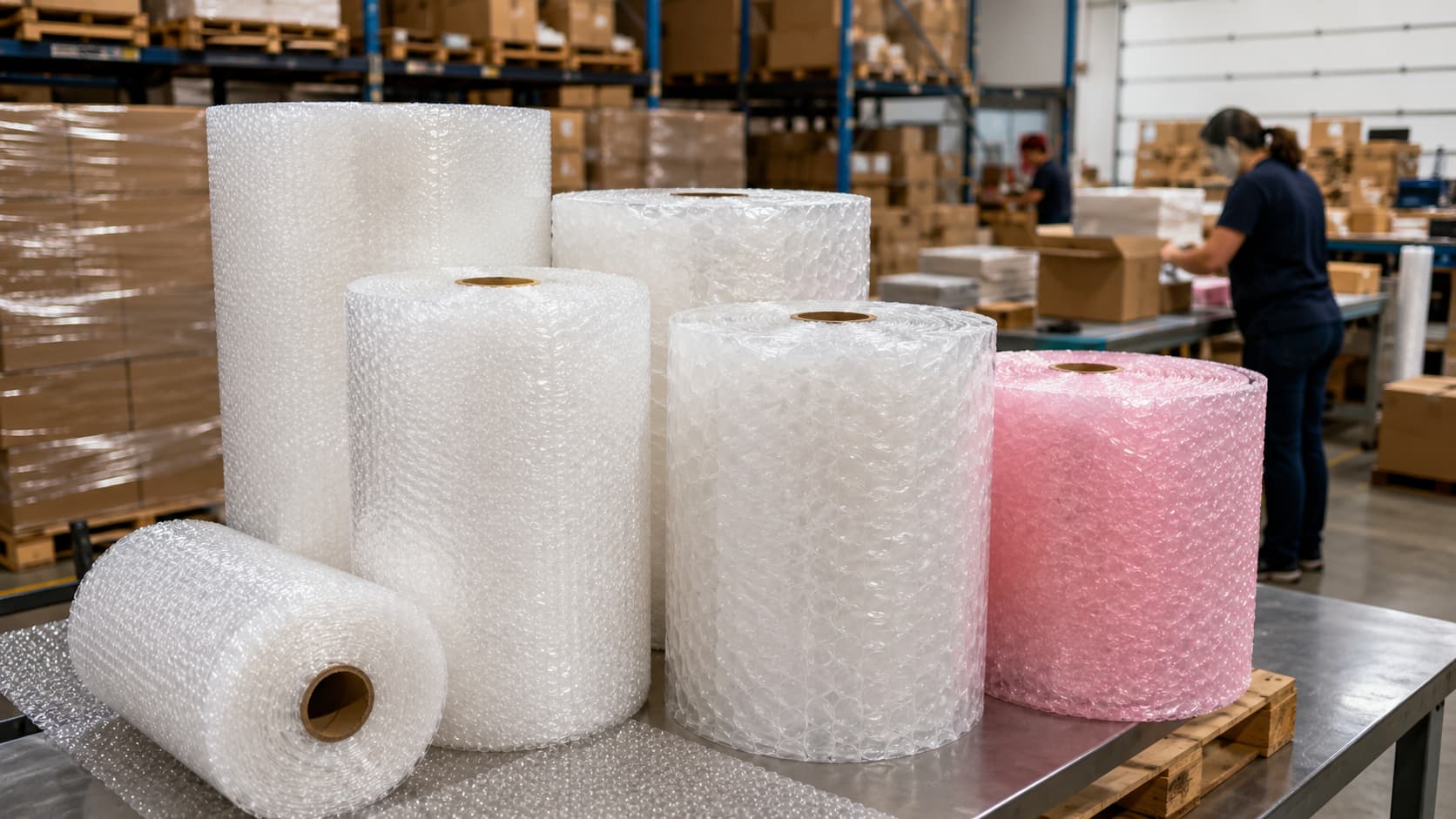 Fornecedor de plástico bolha direto da fábrica